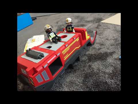 #Playmobil City Action Airport #Fire Engine with Lights and Sound #5337 #wóz strażacki #wóz