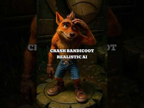 Crash Bandicoot – Classic Game Reimagined in Realistic AI