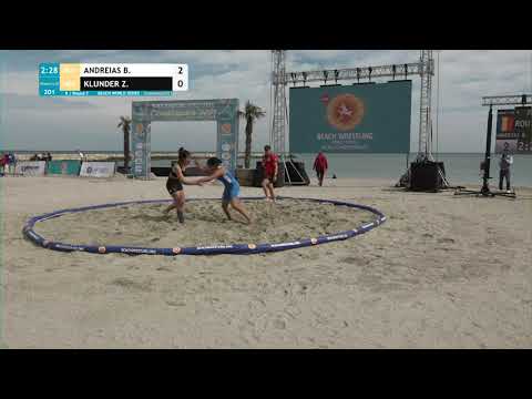 Round 3 Women's BW - 70 kg: B. ANDREIAS (ROU) v. Z. KLUNDER (NED)