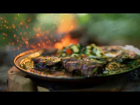 🥩 Butter Steak Recipe - PURPLE Forest Cooking Experience! 🔥
