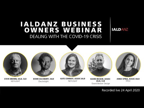 IALD Business Owners Forum: Dealing with the COVID-19 Crisis (IALD ANZ)