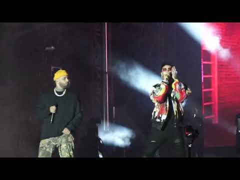Concierto en vivo de NICKY JAM y ANUEL AA Parte 1 de 2 @ Vibra Urbana Music Festival 2022 en Miami
