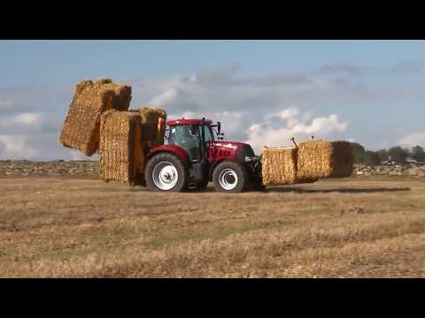 World Amazing Modern Agriculture Equipment and Mega Machines: Hay Bale Handling Tractor, Loader