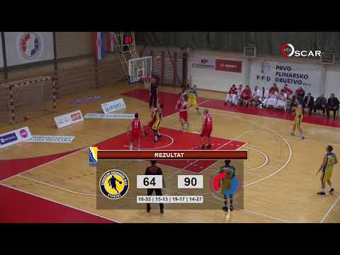 SKK Student - HKK Zrinjski 64:90, 12. kolo KS BiH, sažetak