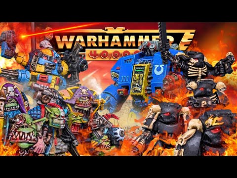 2nd Edition 40k: Ultramarines VS Orks