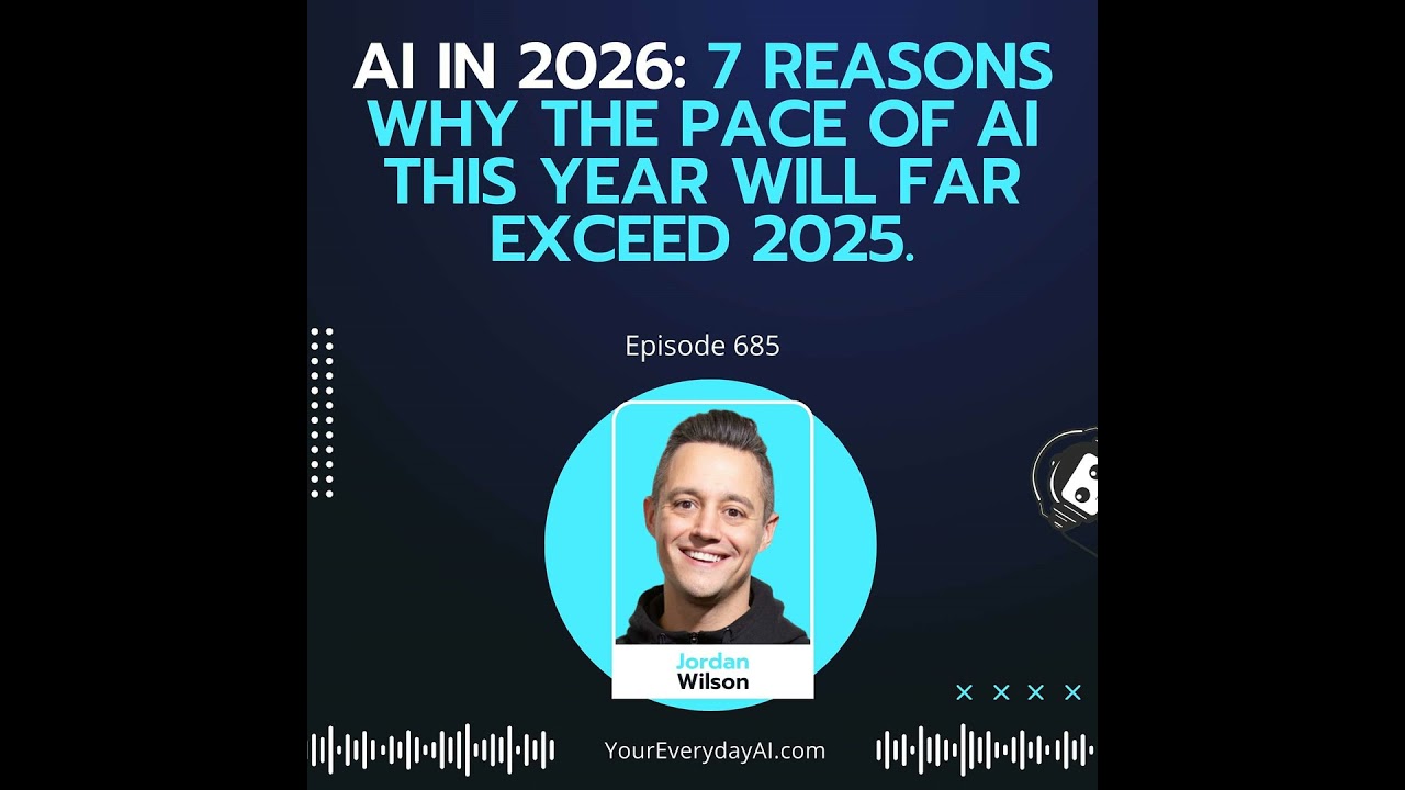 AI in 2026: 7 reasons why the pace of AI this year will far exceed 2025.