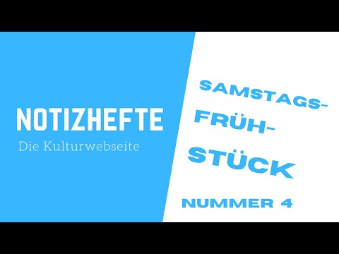 Samstagsfrühstück | Wochenrückblick | KW 36