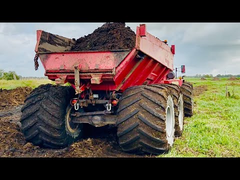 Made in Germany O&K 23.2 Dumper Post-Factory Modified is working in Soft Terrain