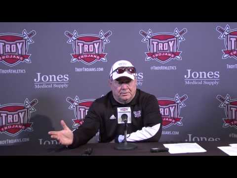 Troy vs. Texas State Postgame Press Conference - Larry Blakeney