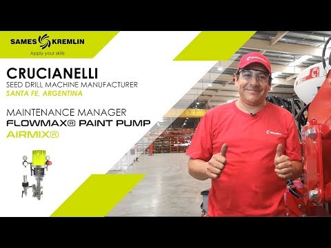 CRUCIANELLI: Virtually no maintenance with Flowmax® pumping technology | SAMES KREMLIN