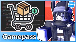 Gamepasses (One-Time Robux Pass & DataStore Receipt) - Roblox Advanced Scripting #21 (2024)