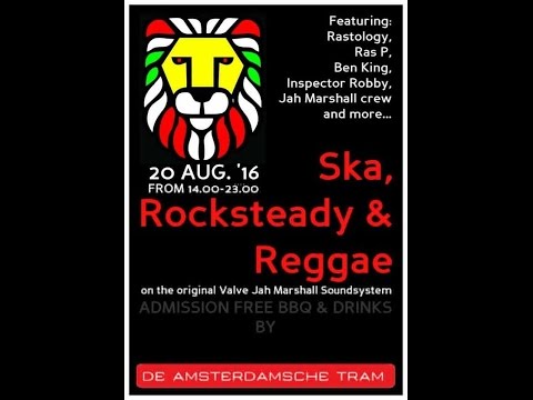 Inspector Roby live at Jah Marshall meets Locks-N-Sound - De Amsterdamsche Tram - 20 augustus 2016