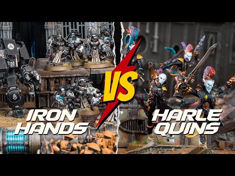 IRON HANDS Vs. HARLEQUINS 2000 Pts Jack Harpster VS Adrian Kings of the Hill