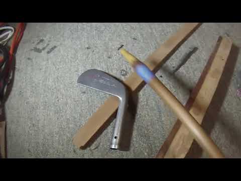 Hickory Golf. Reset a club head.