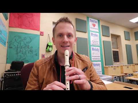 Hot Cross Buns- Recorder Play Along