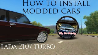 preview picture of video 'City Car Driving: How To Install Modded Cars'