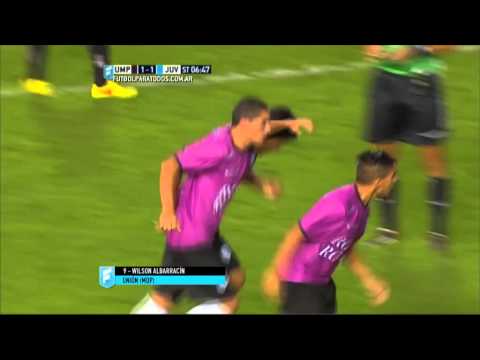 Gol de Albarracín. Unión (MdP) 1 - Juventud Unida 1. Fecha 5. Primera B Nacional 2015. FPT.