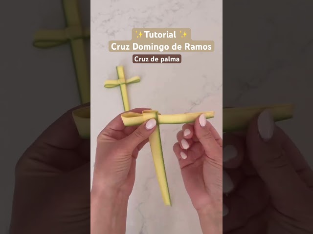 Vídeo relacionado con VINTORKY 10 Cruces de Domingo de Ramos - Cruces de Hojas de Palma de plástico de 7"x4" para Pascua, Semana Santa, Cuaresma, decoración Religiosa Cristiana para sostener en la Mano, Escuela