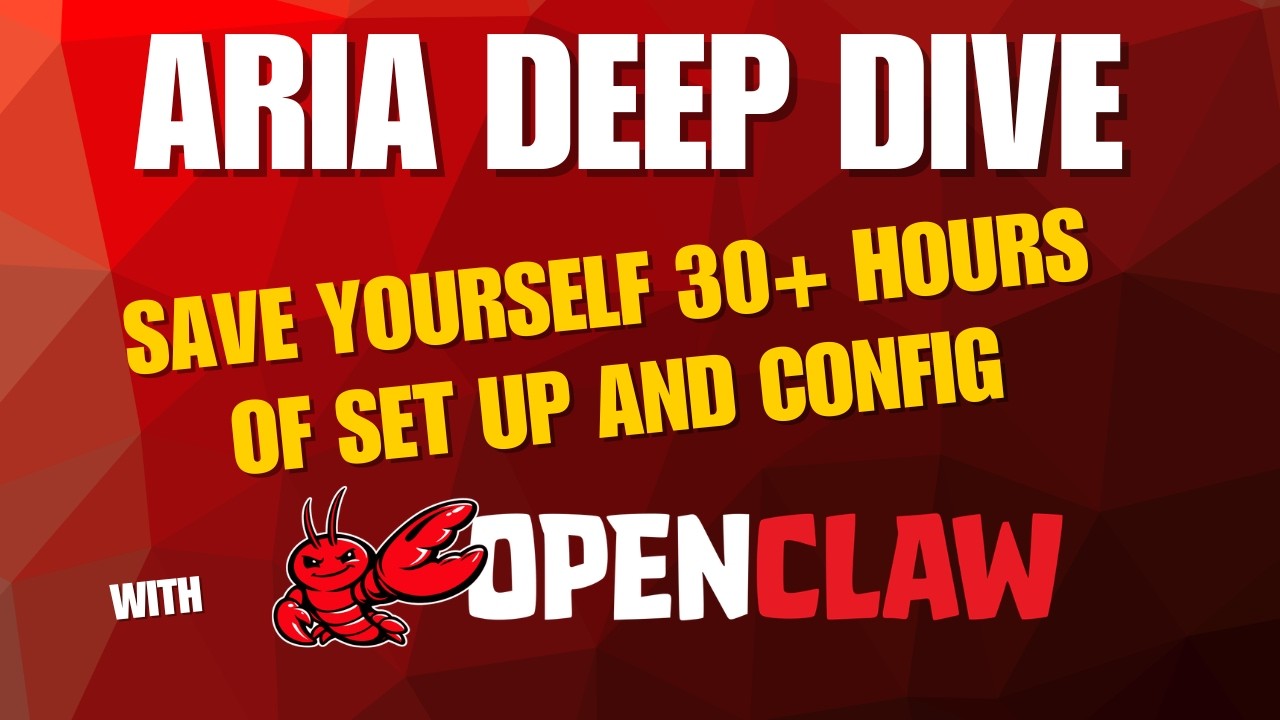 Aria AI Deep Dive - Get started with open claw in 5 minutes