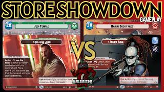 Star Wars Unlimited Gameplay - Store Showdown Round 4 - VOD