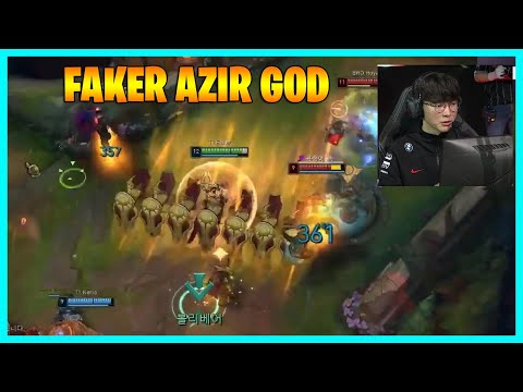 Faker Azir God is Back...LoL Daily Moments Ep 1527