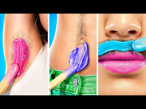 D'Intello a Beauté Fatale / Relooking Extrême Pendant Soirée Pyjama avec des Gadgets vus sur TikTok!