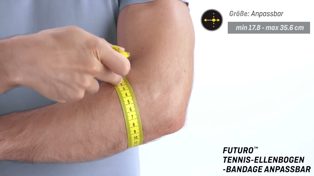 3M Futuro Sport Tennis-Ellbogenbandage anpassbar 1 Stück