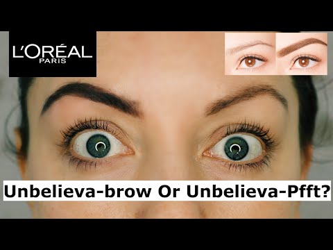L’oreal Unbelieva-Brow Review and Wear Test