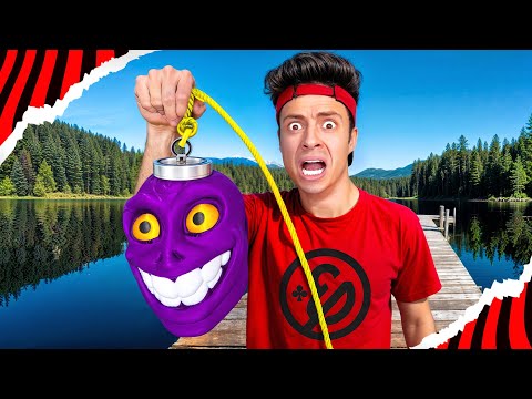 WE FOUND HAPPY'S MASK WHILE MAGNETIC FISHING!