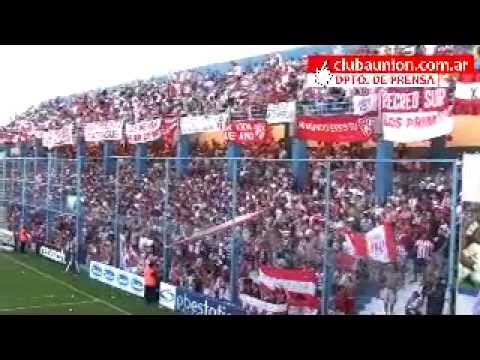 "Desde adentro - Atl. Rafaela 0 - Unión 2" Barra: La Barra de la Bomba • Club: Unión de Santa Fe • País: Argentina