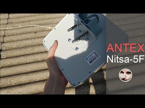 Мой интернет 4G и Антенна Antex Nitsa 5F! (Краткий обзор) 4G антенна для дачи.