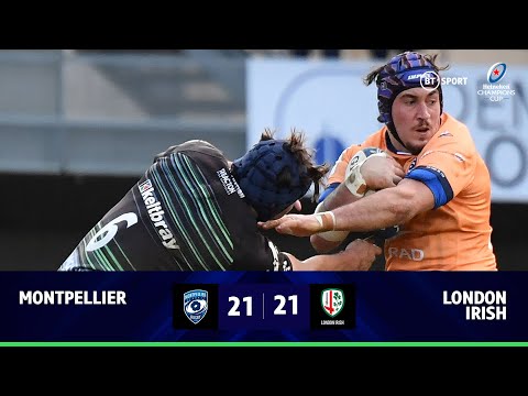 Montpellier v London Irish (21-21) | Top 14 Champions Fight Back | Champions Cup Highlights