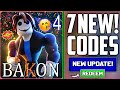 ALL NEW!✅BAKON ROBLOX CODES 2024 - BAKON CODES 2024 - CODES FOR BAKON