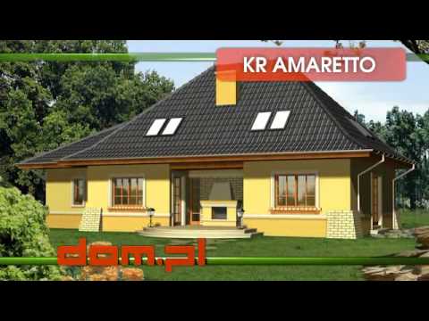 Projekty domów z poddaszem - KR Amaretto z garażem