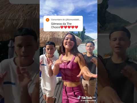 GÊMEOS DA THE CHOICE E LORENA PINA DANÇANDO-.| { TIK TOK DOS FAMOSOS DANCE } #jpeantonio