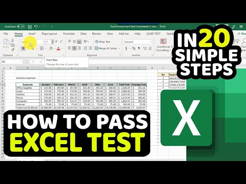 image-What are the best practices during Excel Test?