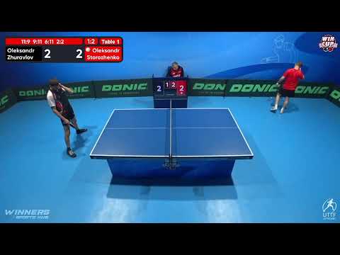 23:30 Oleksandr Zhuravlov 1-3 Oleksandr Storozhenko West 5 WIN CUP 11.11.2022 | TABLE TENNIS WINCUP