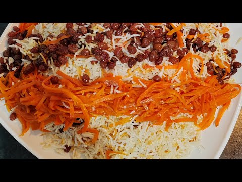 Afghan kabli palow recipe without meat special for vegetarians. 