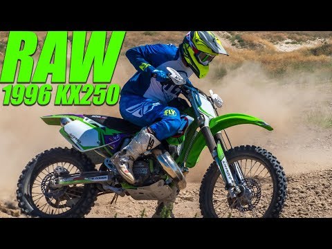 Wild 1996 Kawasaki KX250 2 Stroke Project Build RAW - Dirt Bike Magazine