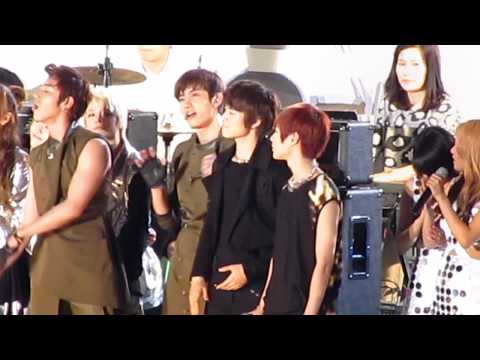 (Fancam)110528 SHINee Taemin focus @ Ending of Dream Concert