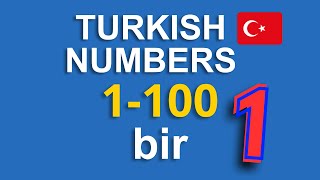 Learn Turkish Numbers 1–100: Türkçe Sayılar | Counting in Turkish | Turkish Less