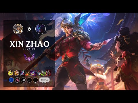 Xin Zhao Jungle vs Rek'Sai - EUW Master Patch 12.13