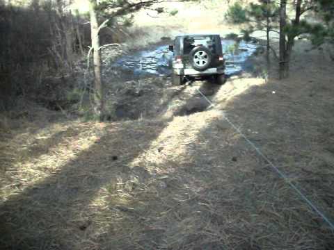 Rugged Ridge Winch in action