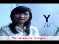 Learn how to speak Vietnamese Alphabet