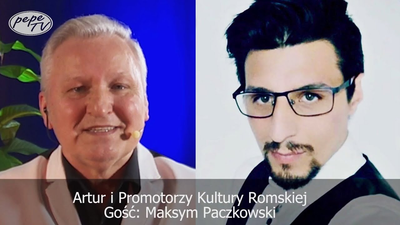 Artur i Promotorzy Kultury Romskiej Gość Maksym Paczkowski