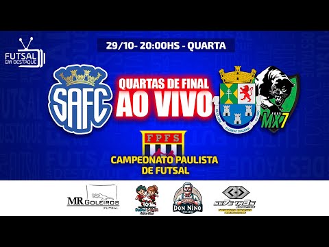 CAMP PAULISTA  SUB 20 - SANTO ANDRÉ INTELLI X DIADEMA/MX7 - QUARTAS DE FINAL