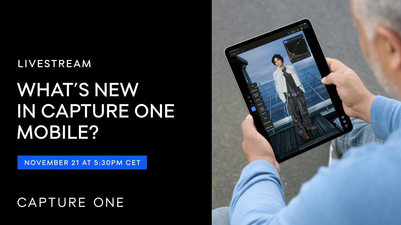 Capture One Livestream | What's new in Capture One mobile?
