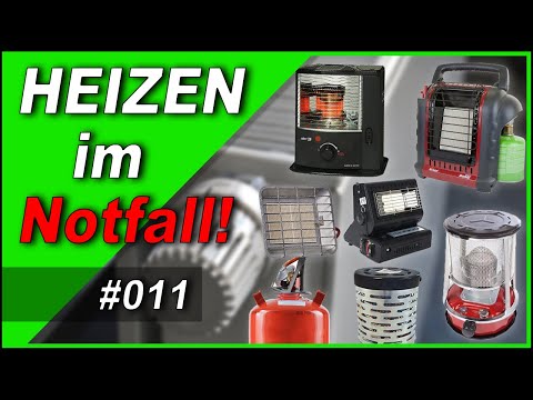 HEATING in an EMERGENCY! | #011 ♨️ Prepping with limited space | Emergency heating gas, petroleum...