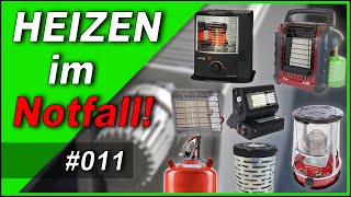 HEIZEN im NOTFALL! | #011 ♨️ Preppen mit wenig Platz | Notheizung Gas Petroleum Elektro Blackout