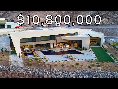 Inside a $10,800,000 Luxury Las Vegas Mansion with City Views!